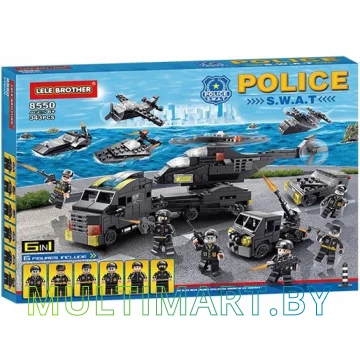 Конструктор Lele Brother 8550 6 в 1 Спецназ